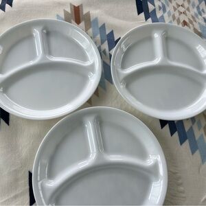 Corelle divided lunch plate (set of 3)